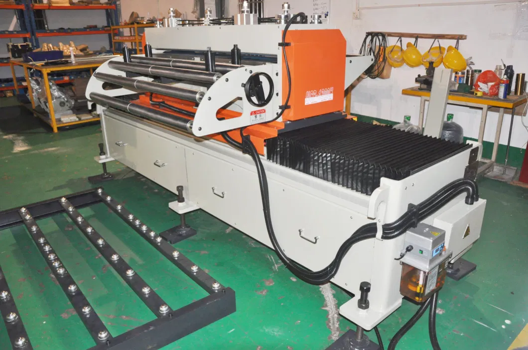 Zig Zag Automatic Strip Nc Servo Roller Feeders with Decoiler Machine for Cutting Disc Blanking Line