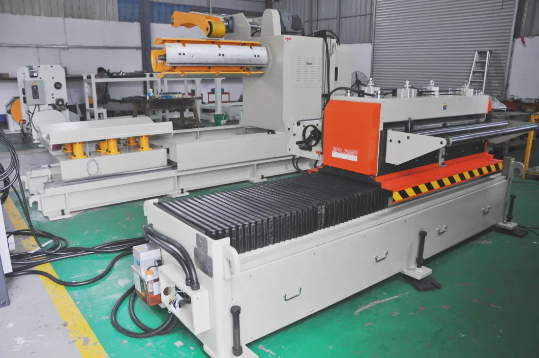 Automatic Coil Metal Sheet Strips Nc Servo Roll Zigzag Feeder for Steel Blanking Line