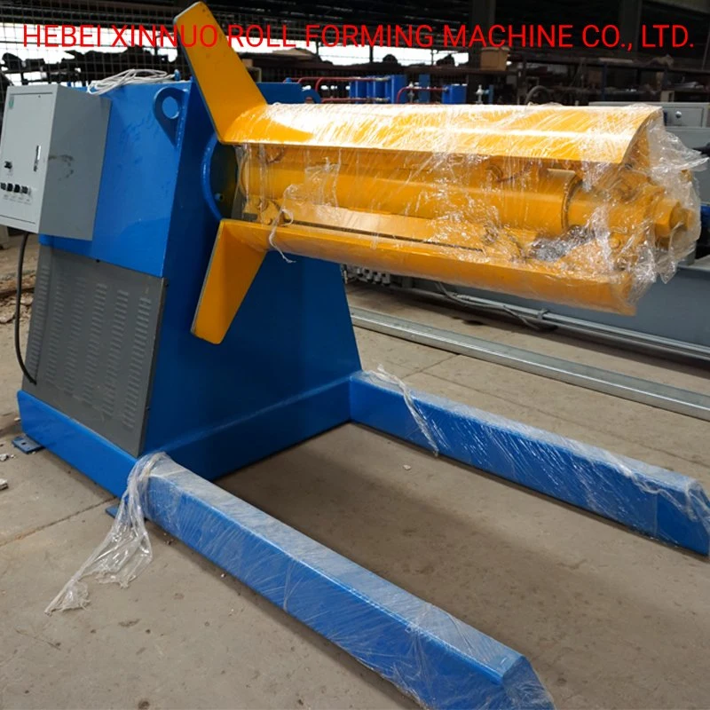 Spot Goods Automatic / Manual Hydraulic Decoiler for Cold Roll Forming Machine