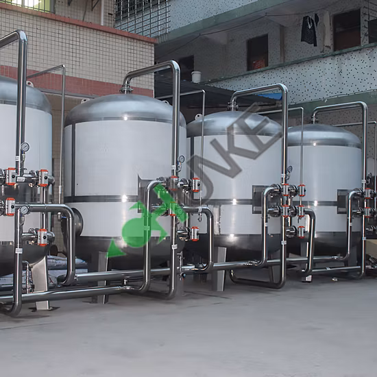 Il filtro a carbone attivo Jkmatic / il sistema multimediale è dotato di valvola in plastica / elettrovalvola in plastica CE